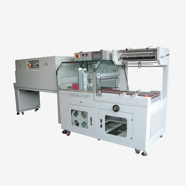 Heat Shrink Packaging Machine With Tunnel For Flooring Boards BSF-5545LE+BS-4525